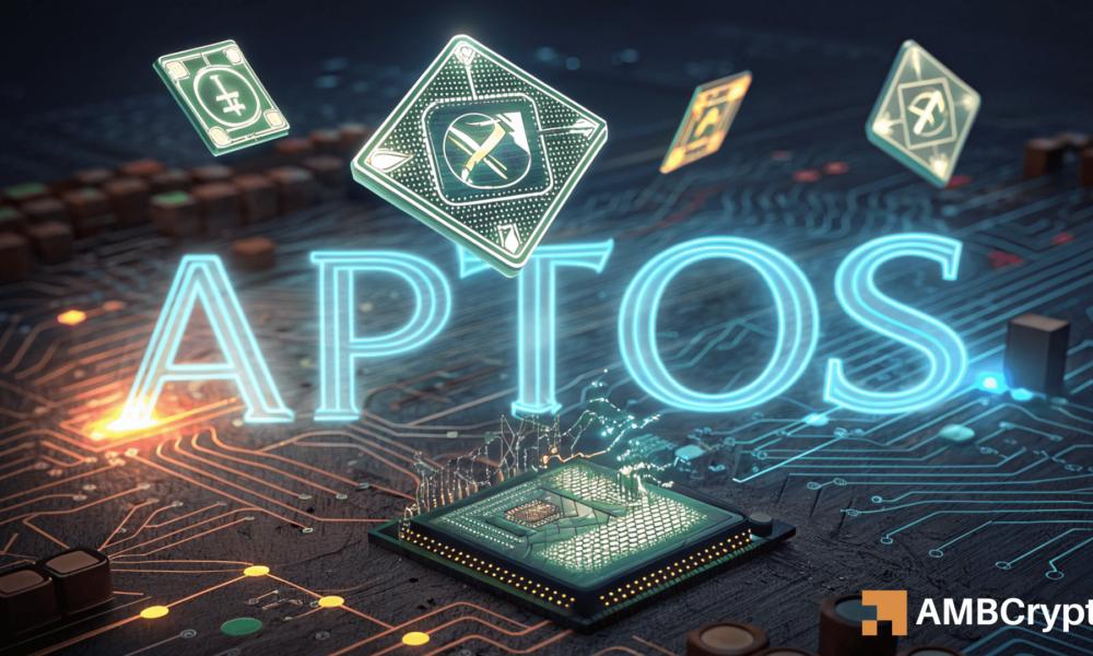 Aptos 区块链行业蓬勃发展,但 APT 币持续下跌8% – 是这个原因吗?
